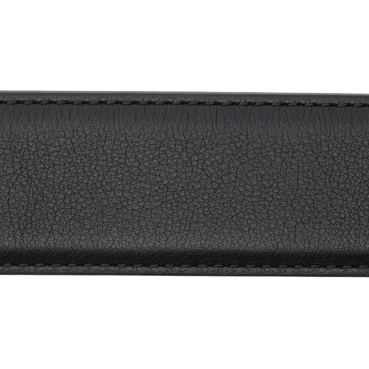 Smooth Black Nappa Calf Leather Belt - Anderson's 4 Smooth Black Nappa Calf Leather Belt - Anderson's - Image 2