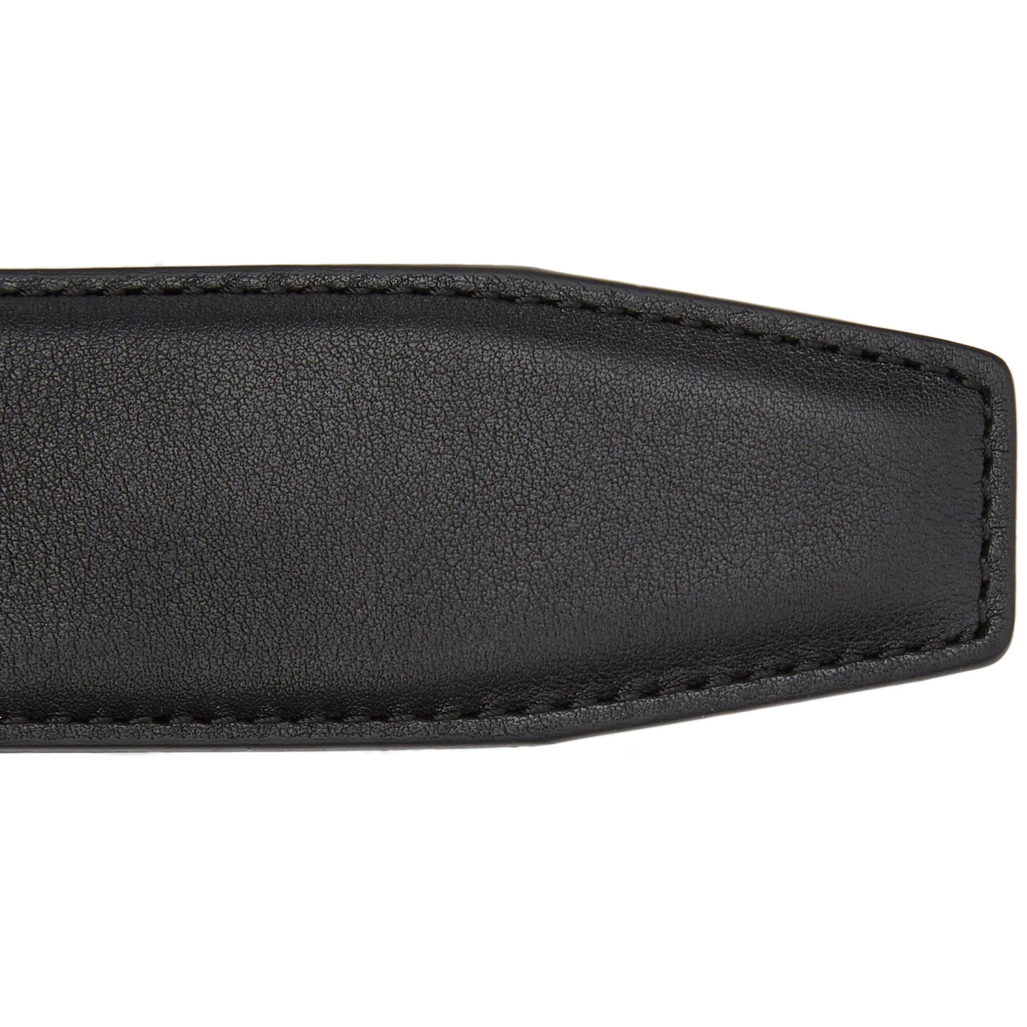 Smooth Black Nappa Calf Leather Belt - Anderson's 6 Smooth Black Nappa Calf Leather Belt - Anderson's - Image 4