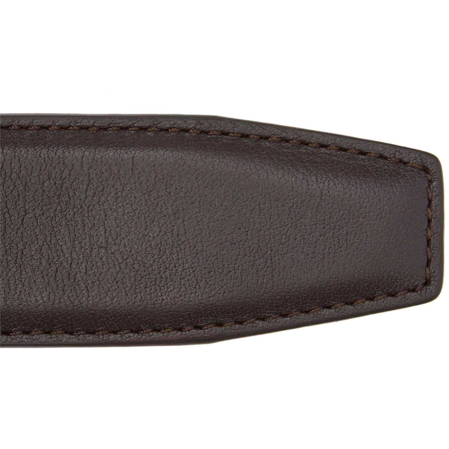 Smooth Brown Nappa Calf Leather Belt - Anderson's 6 Smooth Brown Nappa Calf Leather Belt - Anderson's - Image 4