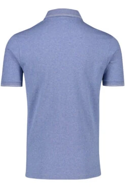 Paul&Shark Dutch Blue Melange Cotton Polo Shirt - PAUL & SHARK 25 Paul&Shark Dutch Blue Melange Cotton Polo Shirt - PAUL & SHARK -ETON Store 00147729 2