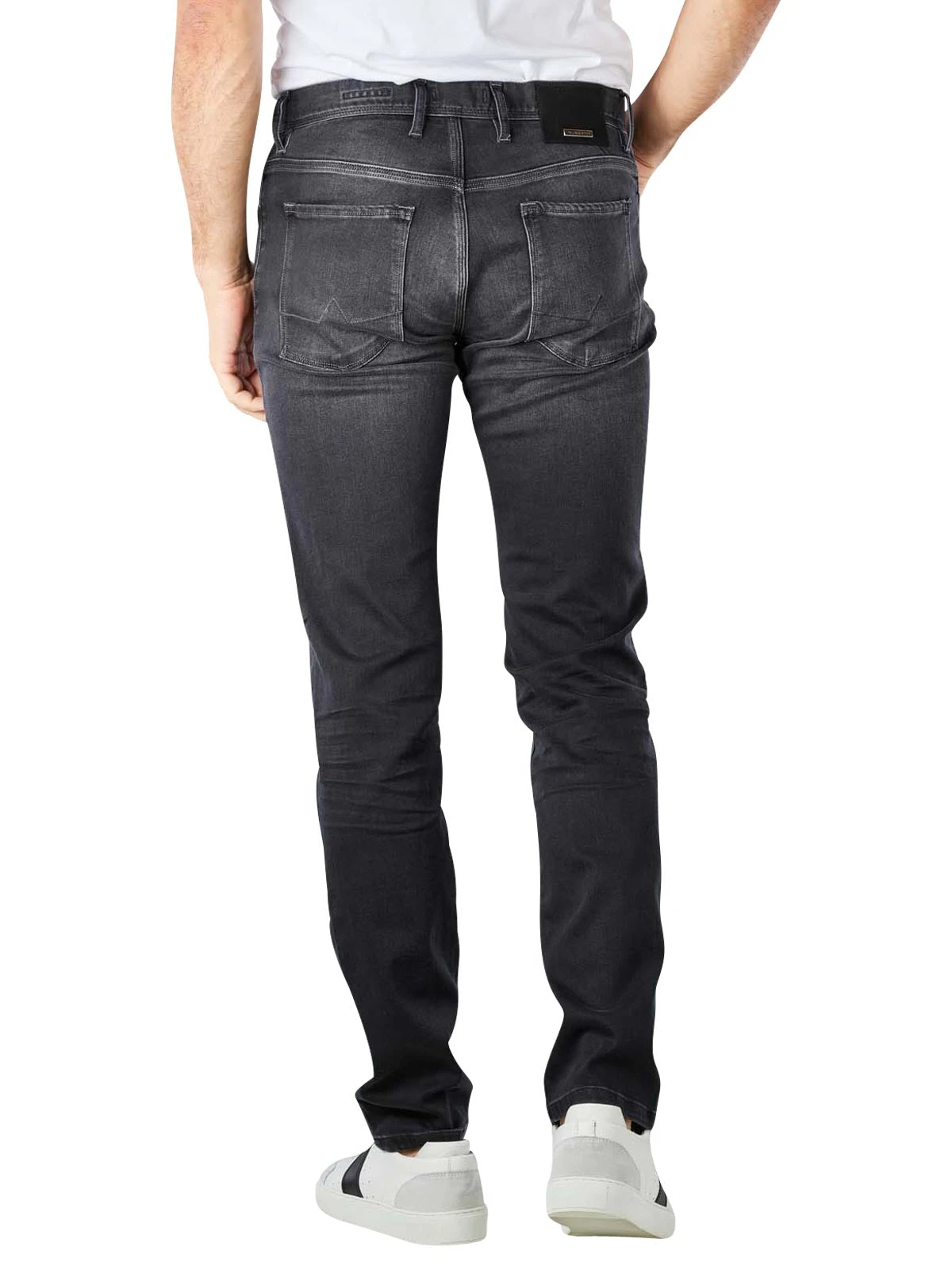 Alberto Black Anthracite Pipe Premium Business Organic Cotton-Tencel Denim 5 Alberto Black Anthracite Pipe Premium Business Organic Cotton-Tencel Denim - Image 3
