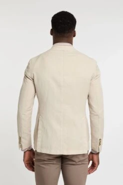 Light Beige Solid Lyocell-Linen-Cotton Unlined Sport Jacket - L.B.M 1911 27 Light Beige Solid Lyocell-Linen-Cotton Unlined Sport Jacket - L.B.M 1911 -ETON Store 02b9e658b5bfd70a11cd650bb9a8d657
