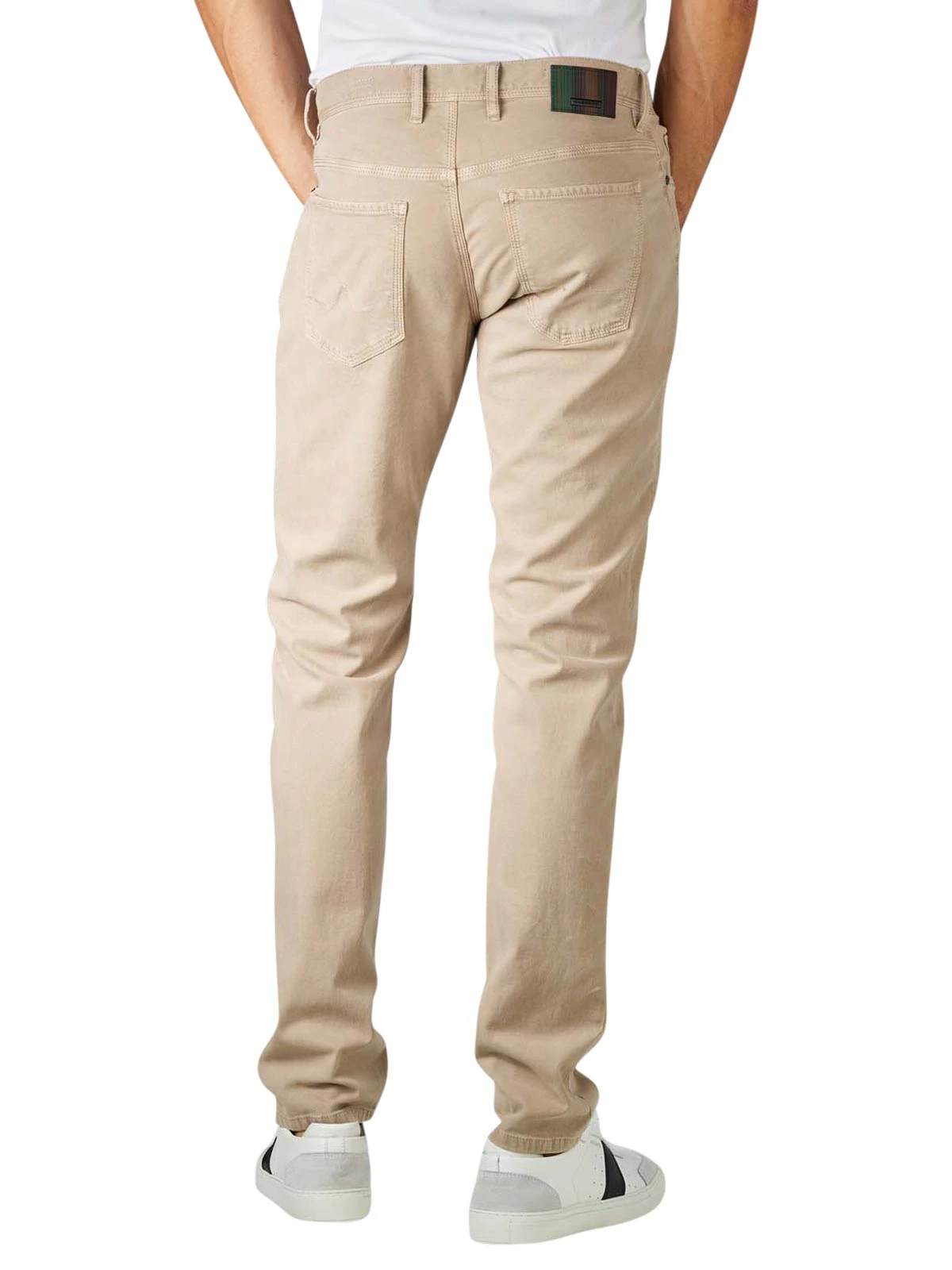 Alberto PIPE Sand Nature Soft Twill Five Pocket Pants 5 Alberto PIPE Sand Nature Soft Twill Five Pocket Pants - Image 3