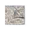 Light Blue Paisley Tussah Silk Pocket Square - ETON 1 Light Blue Paisley Tussah Silk Pocket Square - ETON -ETON Store 10001089422 tpsfo 1 w