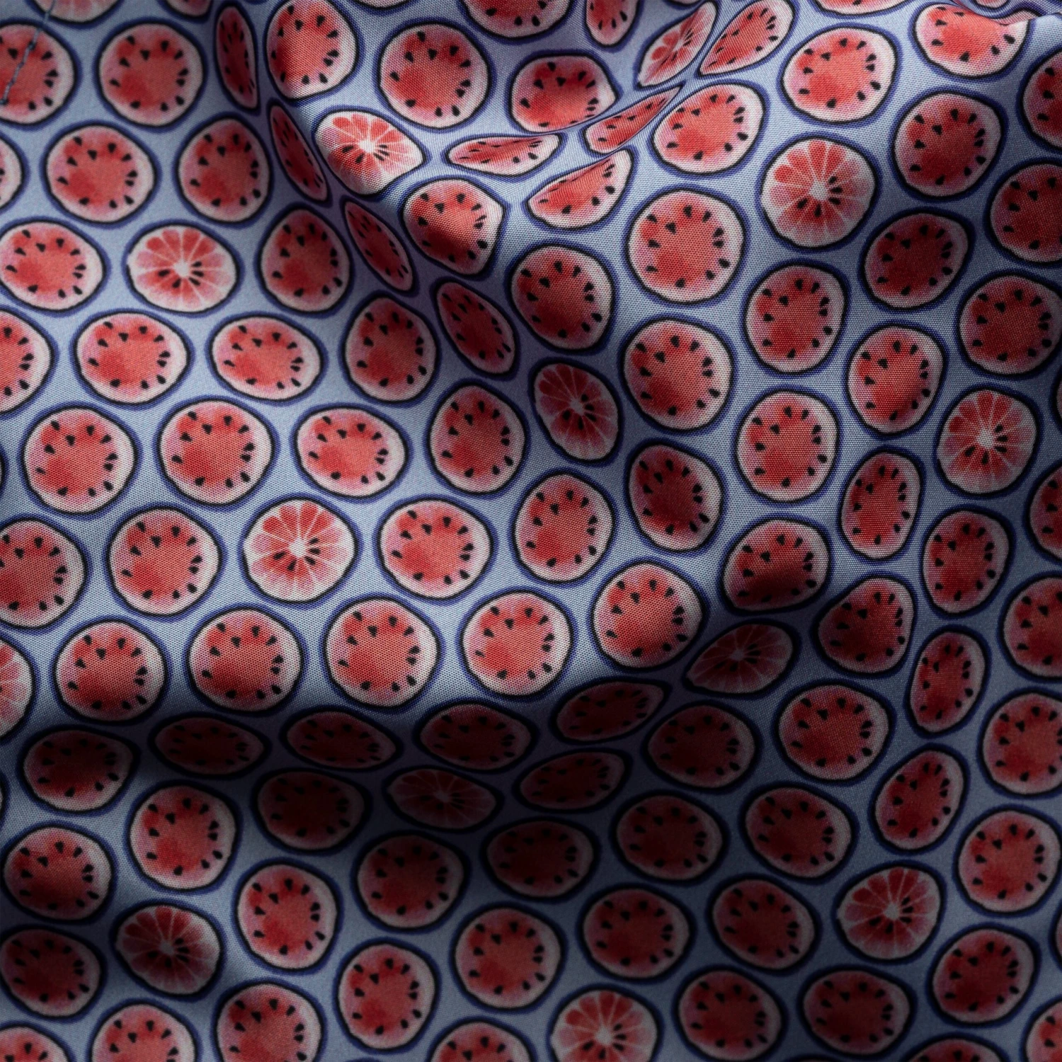 Red Watermelon Motif Swimming Shorts - ETON 5 Red Watermelon Motif Swimming Shorts - ETON - Image 3