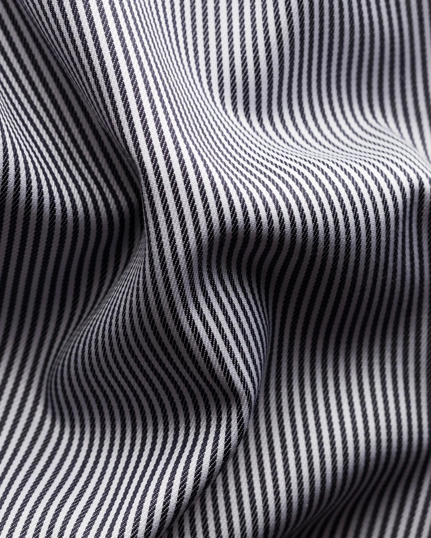 Navy Blue Twill Slim Fit Shirt - ETON 13 Navy Blue Twill Slim Fit Shirt - ETON - Image 11