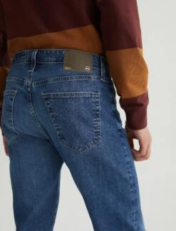 Dylan Slim Skinny VP Kubrick Mid-Blue Vapor Wash Denim - AG Jeans 10 Dylan Slim Skinny VP Kubrick Mid-Blue Vapor Wash Denim - AG Jeans -ETON Store 1139LEDKUBK 5