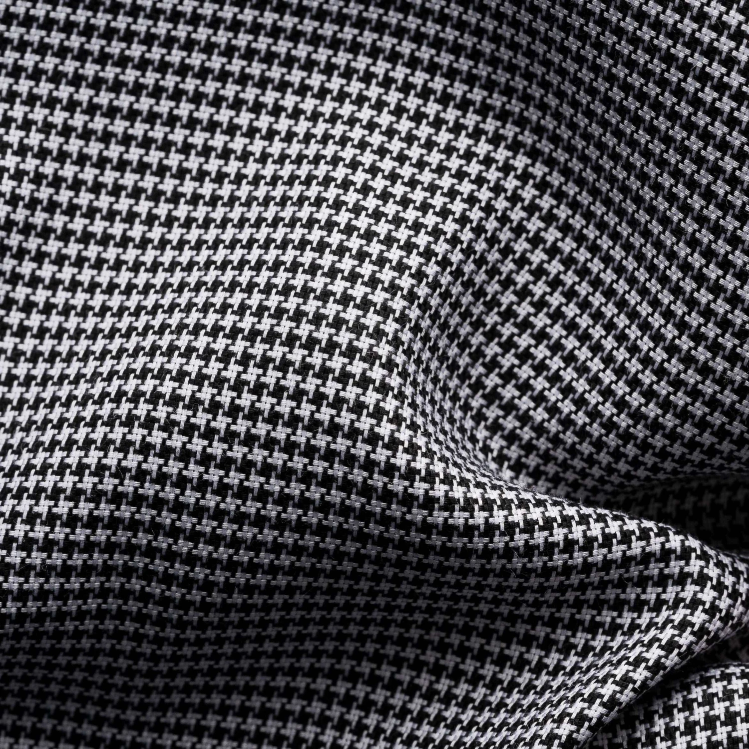 Black Houndstooth Signature Twill Shirt Slim Fit - ETON 5 Black Houndstooth Signature Twill Shirt Slim Fit - ETON - Image 3