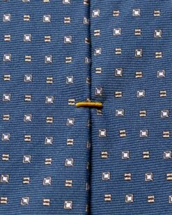 Navy Blue Dotted Silk Tie - ETON 5 Navy Blue Dotted Silk Tie - ETON -ETON Store 12096 7fffa203d6 full
