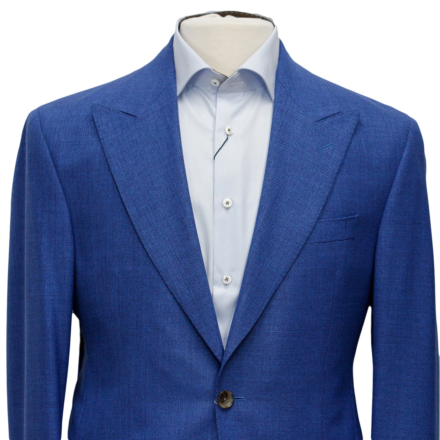 Mid-Blue Birdseye Marco Contemporary Fit Sport Jacket - Jack Victor 5 Mid-Blue Birdseye Marco Contemporary Fit Sport Jacket - Jack Victor - Image 3