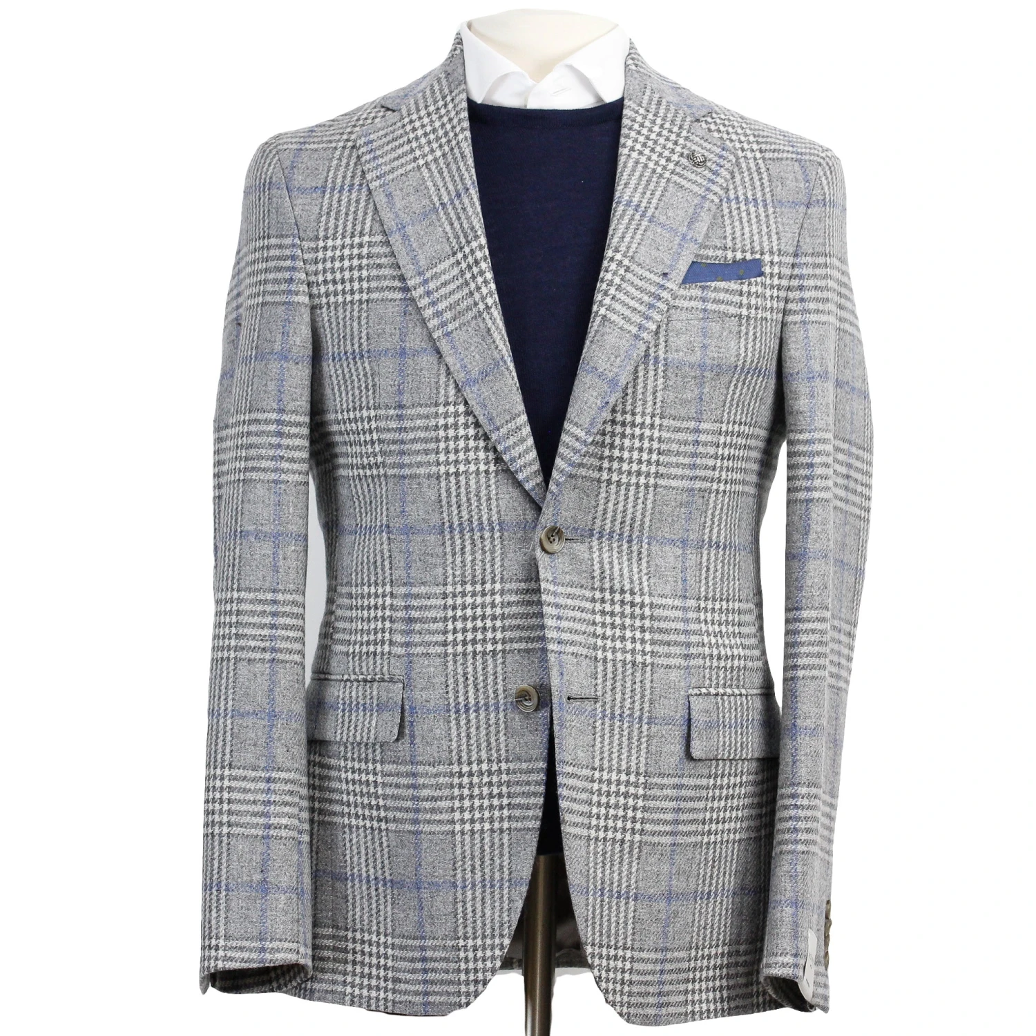 Gray Check Montana Modern Fit Sport Jacket - Jack Victor 3 Gray Check Montana Modern Fit Sport Jacket - Jack Victor