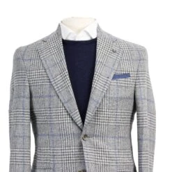Gray Check Montana Modern Fit Sport Jacket - Jack Victor 8 Gray Check Montana Modern Fit Sport Jacket - Jack Victor -ETON Store 1232124 MONTANA 2