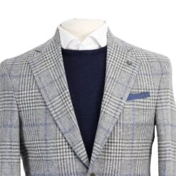 Gray Check Montana Modern Fit Sport Jacket - Jack Victor 9 Gray Check Montana Modern Fit Sport Jacket - Jack Victor -ETON Store 1232124 MONTANA 3