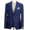 Blue Neat Morton Contemporary Fit Wool-Silk-Linen Sport Jacket - Jack Victor -ETON Store 1232404 MORTON 1