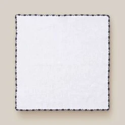 Black-Trim White Linen Pocket Square - ETON 5 Black-Trim White Linen Pocket Square - ETON -ETON Store 12393 851790291c original 91d2261c c5cf 46c3 869a f997fbed6240