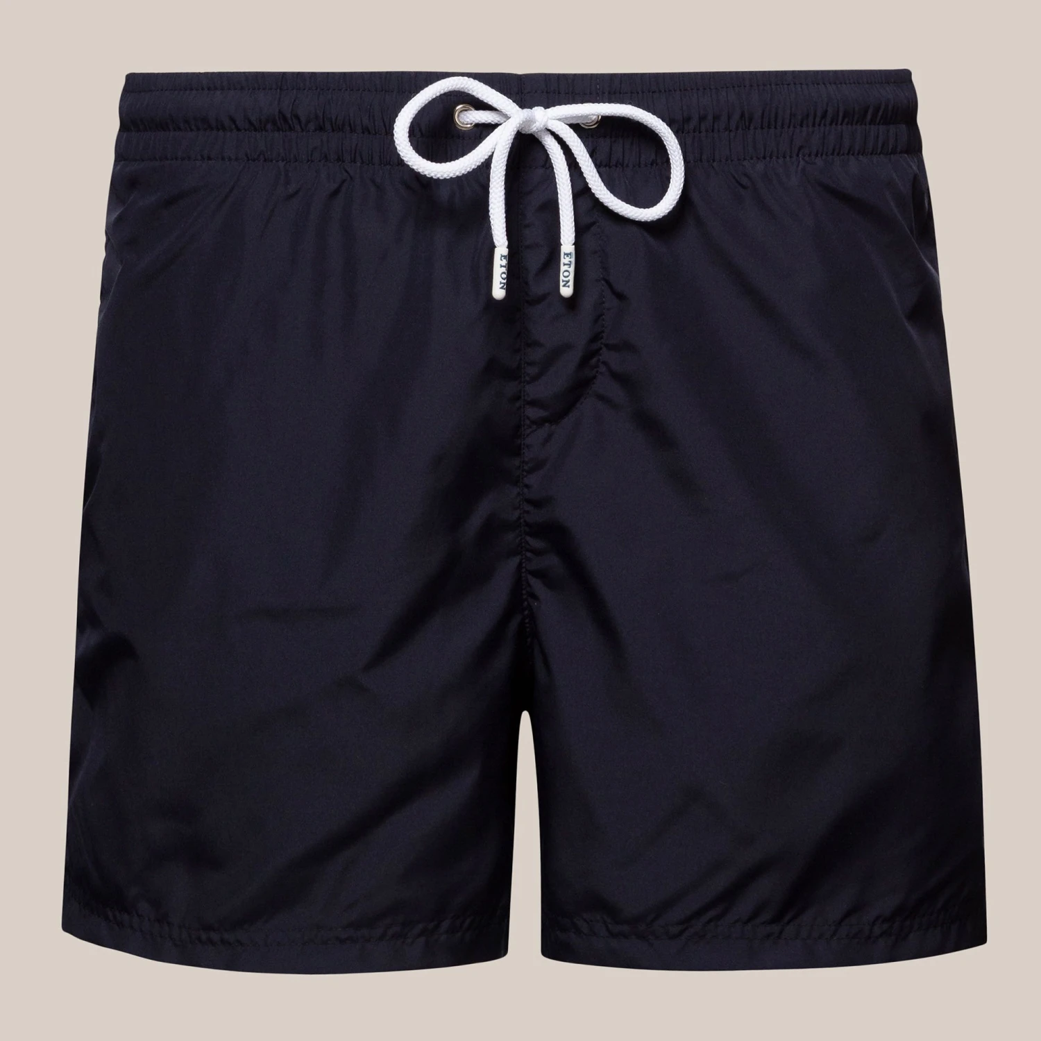 Navy Blue Solid Swim Shorts - ETON 3 Navy Blue Solid Swim Shorts - ETON