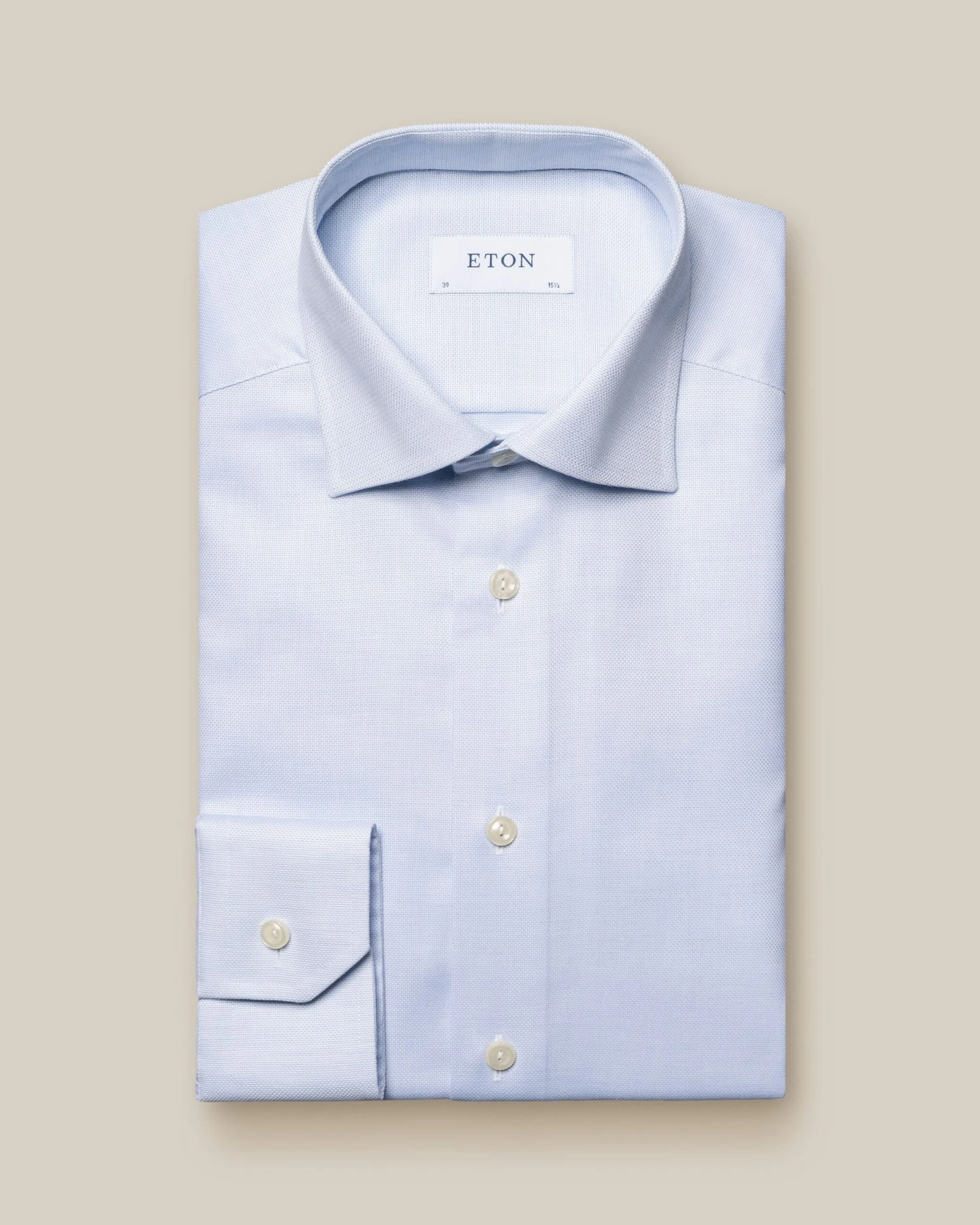 Light Blue Royal Dobby Slim Fit Shirt - ETON 3 Light Blue Royal Dobby Slim Fit Shirt - ETON