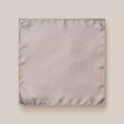 Gray/Taupe Jacquard Silk Pocket Square - ETON -ETON Store 14120 df55b13749 a00033818 12 236 53 2 original