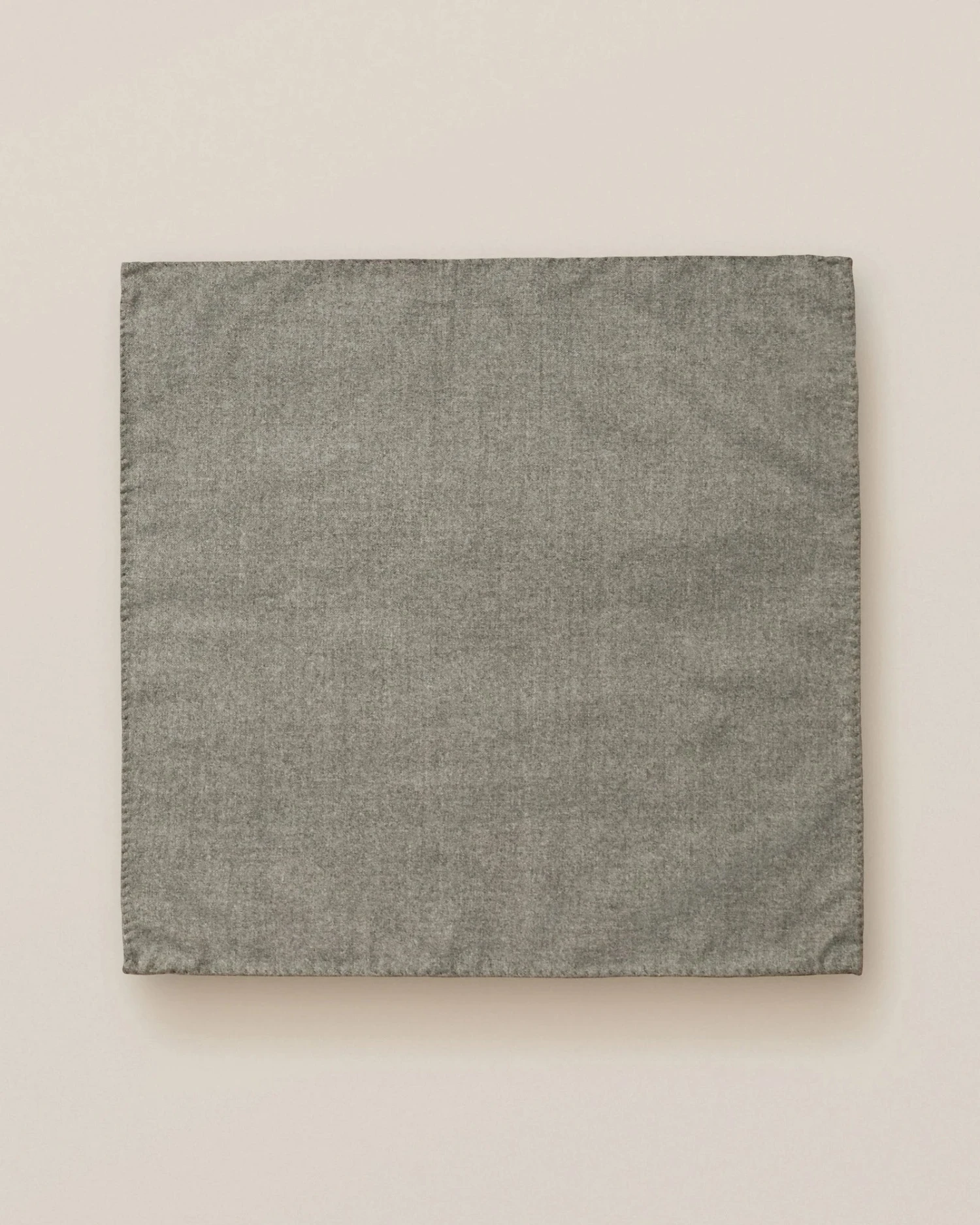 Green Two-Tone Wool Pocket Square - ETON 5 Green Two-Tone Wool Pocket Square - ETON - Image 3