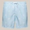 Light Blue Palm Tree Motif Swim Shorts - ETON 2 Light Blue Palm Tree Motif Swim Shorts - ETON -ETON Store 16705 49745054e0 original