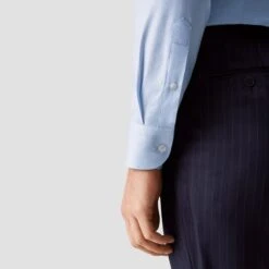 Light Blue Semi-Solid Fine Twill Contemporary Fit Shirt - ETON 20 Light Blue Semi-Solid Fine Twill Contemporary Fit Shirt - ETON -ETON Store 17258 02371ae7f9 original