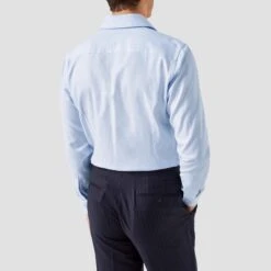 Light Blue Semi-Solid Fine Twill Contemporary Fit Shirt - ETON 19 Light Blue Semi-Solid Fine Twill Contemporary Fit Shirt - ETON -ETON Store 17258 774c5fb55d original