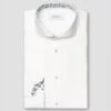 White Semi-Solid Cotton Tencel Contrast Trim Slim Fit Shirt - ETON 2 White Semi-Solid Cotton Tencel Contrast Trim Slim Fit Shirt - ETON -ETON Store 17298 0c0bcb8127 original