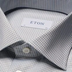 Beige Micro Check Cotton Tencel™ Lyocell Slim Fit Shirt - ETON 14 Beige Micro Check Cotton Tencel™ Lyocell Slim Fit Shirt - ETON -ETON Store 17302 cff3edd98a original f200e11a 55ee 4cb4 93e0 a119e1e9bfe0