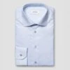 Light Blue Semi-Solid Supima 120 Piqué Slim Fit Shirt - ETON