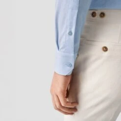 Light Blue Semi-Solid Supima 120 Piqué Slim Fit Shirt - ETON 18 Light Blue Semi-Solid Supima 120 Piqué Slim Fit Shirt - ETON -ETON Store 17314 908cb8a7ea original