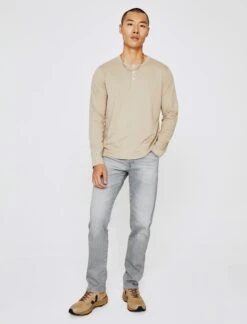 Light Grey Huerta Tellis Modern Slim Fit Denim - AG Jeans 9 Light Grey Huerta Tellis Modern Slim Fit Denim - AG Jeans -ETON Store 1783AHDHURT 1