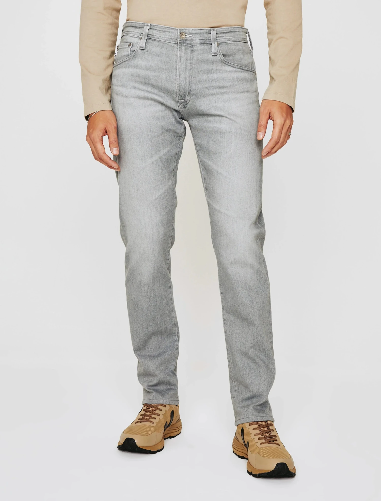 Light Grey Huerta Tellis Modern Slim Fit Denim - AG Jeans 3 Light Grey Huerta Tellis Modern Slim Fit Denim - AG Jeans