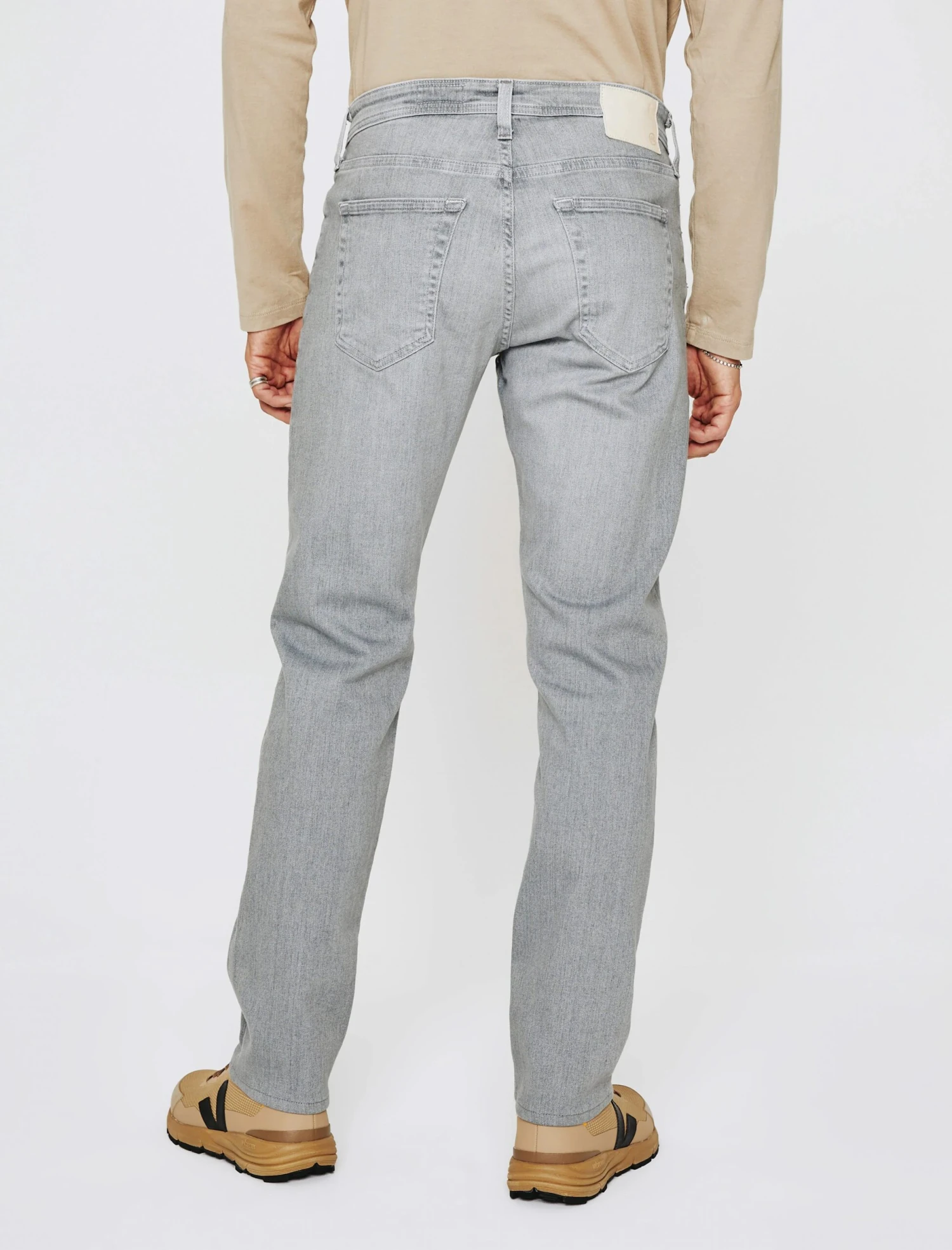 Light Grey Huerta Tellis Modern Slim Fit Denim - AG Jeans 8 Light Grey Huerta Tellis Modern Slim Fit Denim - AG Jeans - Image 6