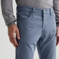 Blue Ice Commuter Performance Airluxe™ Tellis Modern Slim Fit Pants - AG 10 Blue Ice Commuter Performance Airluxe™ Tellis Modern Slim Fit Pants - AG -ETON Store 1783CMPBICE 3