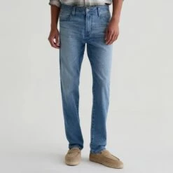 Cascade Light Wash 360 Stretch Modern Slim Fit Jeans - AG 11 Cascade Light Wash 360 Stretch Modern Slim Fit Jeans - AG -ETON Store 1783FXDCSCA 2