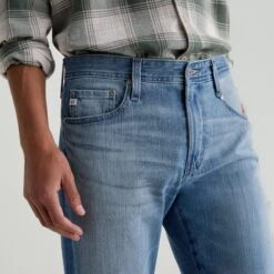 Cascade Light Wash 360 Stretch Modern Slim Fit Jeans - AG 12 Cascade Light Wash 360 Stretch Modern Slim Fit Jeans - AG -ETON Store 1783FXDCSCA 3