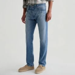 Cascade Light Wash 360 Stretch Modern Slim Fit Jeans - AG