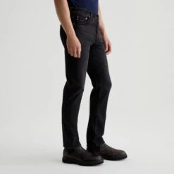 Trophy Black Washed Cloud Soft Denim Tellis Modern Slim Fit Jeans - AG -ETON Store 1783HYBTRPH 4
