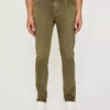 AG - Tellis Modern Fit Khaki Green Jeans 2 AG - Tellis Modern Fit Khaki Green Jeans -ETON Store 1783HYD07YSIE 2