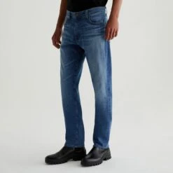 Louvre Mid-Wash Blue Cloud Soft Tellis Modern Slim Fit Jeans - AG 13 Louvre Mid-Wash Blue Cloud Soft Tellis Modern Slim Fit Jeans - AG -ETON Store 1783HYILOUV 5
