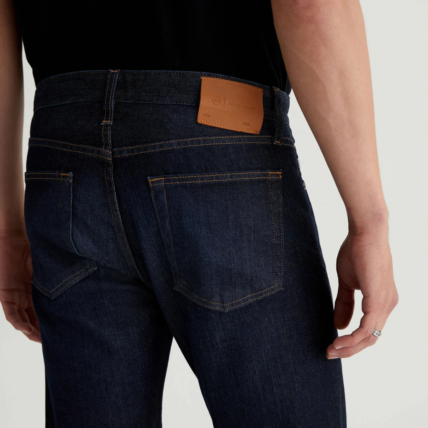 Dark-Wash Blue 2 Years Legendary Tellis Modern Slim Fit Jeans - AG 7 Dark-Wash Blue 2 Years Legendary Tellis Modern Slim Fit Jeans - AG - Image 5