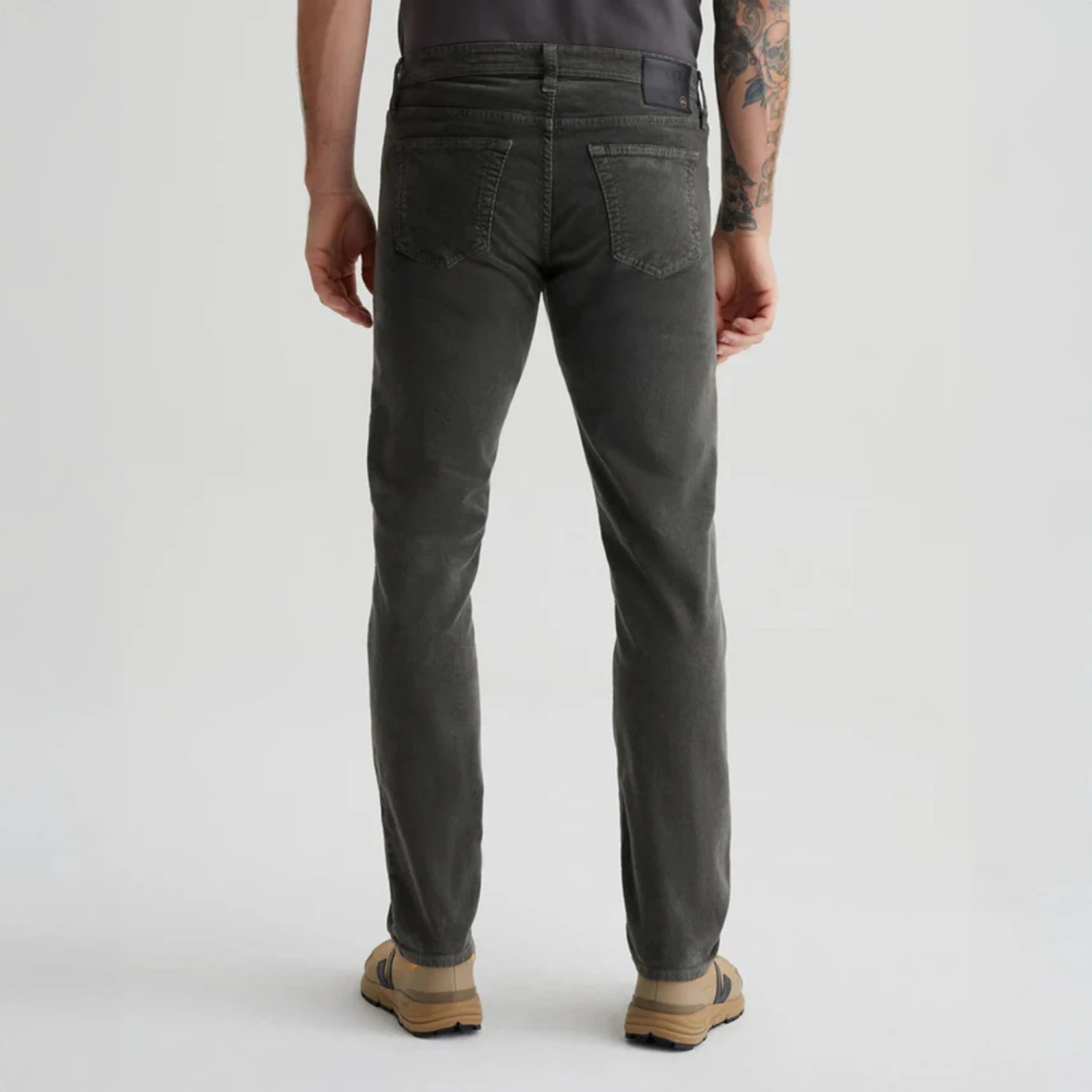 Tellis Modern Slim Sulfur Anthracite Stretch Cord - AG 7 Tellis Modern Slim Sulfur Anthracite Stretch Cord - AG - Image 5