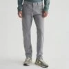 Aero Grey Sueded Tellis Modern Slim Fit Pants - AG Jeans