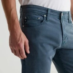 Sulfur Deep Waters Modern Tellis Sueded Pants - AG 8 Sulfur Deep Waters Modern Tellis Sueded Pants - AG -ETON Store 1783SUDSLDPWA 3