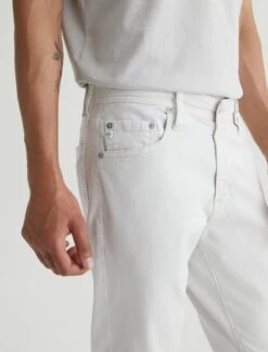 Sulfur Silver Smoke (Oyster) Sueded Tellis Modern Slim Fit Pants - AG Jeans 11 Sulfur Silver Smoke (Oyster) Sueded Tellis Modern Slim Fit Pants - AG Jeans -ETON Store 1783SUDSLSMOK 3