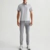 Sulfur Summer Storm (Light Gray) Modern Slim Tellis Sueded Pants - AG 1 Sulfur Summer Storm (Light Gray) Modern Slim Tellis Sueded Pants - AG -ETON Store 1783SUDSLSORM 1