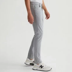 Sulfur Summer Storm (Light Gray) Modern Slim Tellis Sueded Pants - AG 11 Sulfur Summer Storm (Light Gray) Modern Slim Tellis Sueded Pants - AG -ETON Store 1783SUDSLSORM 4