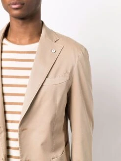 Tan Linen Blend L.B.M 1911 Sport Coat -ETON Store 18098120 38705770 1000