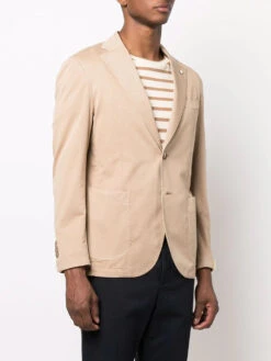 Tan Linen Blend L.B.M 1911 Sport Coat -ETON Store 18098120 38705847 1000