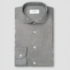 Mid Gray Filo Di Scozia Semi-Solid Slim Fit Shirt - ETON 1 Mid Gray Filo Di Scozia Semi-Solid Slim Fit Shirt - ETON -ETON Store 18117 99c9f1ba81 original